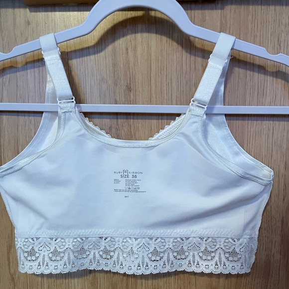 Ruby Ribbon Rack Sample Lace Demiette, white - Picture 4 of 4